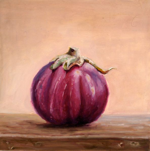 Solitary Eggplant